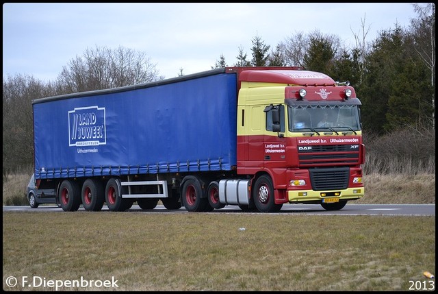 BR-FH-72 DAF XF Landjuweel Uithuizermeeden-BorderM Rijdende auto's