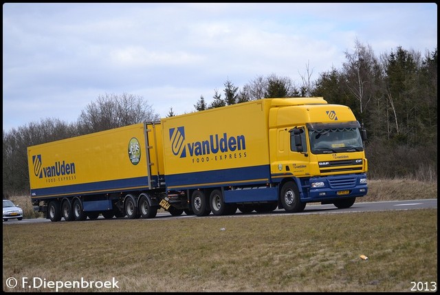 BR-HD-35 DAF CF Van Uden-BorderMaker Rijdende auto's