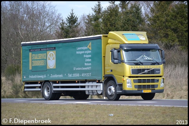 BR-ZG-02 Volvo FM Staalservice Zuidbroek-BorderMak Rijdende auto's