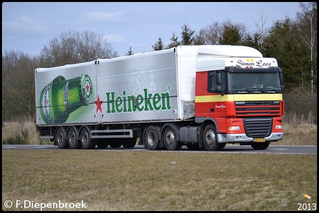 BR-ZS-84 DAF XF105 Simon Loos-BorderMaker Rijdende auto's