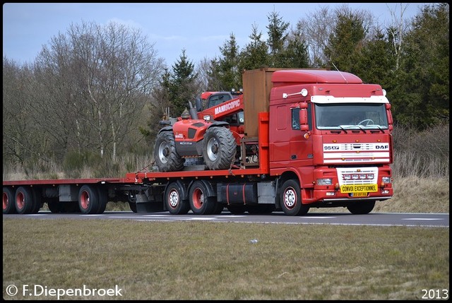 BS-BF-96 DAF XF95-BorderMaker Rijdende auto's