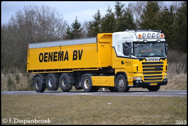 BT-DB-06 Scania R500 Oenema BV Oosterwolde-BorderM Rijdende auto's