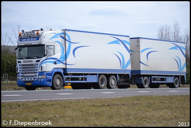 BX-NV-46 Scania R500 Van de Krol-BorderMaker Rijdende auto's