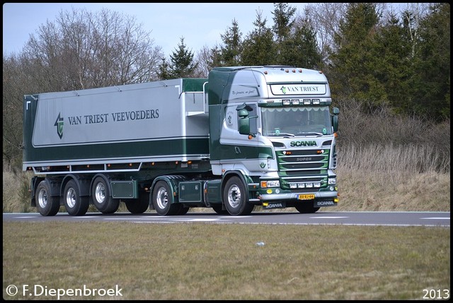 BX-RJ-44 Scania R500 Van Triest Veevoeders Hoogeve Rijdende auto's