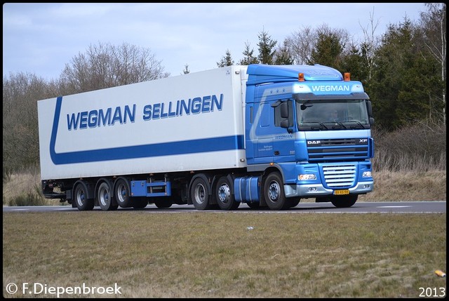 BX-XS-98 DAF 105XF Wegman Sellingen-BorderMaker Rijdende auto's