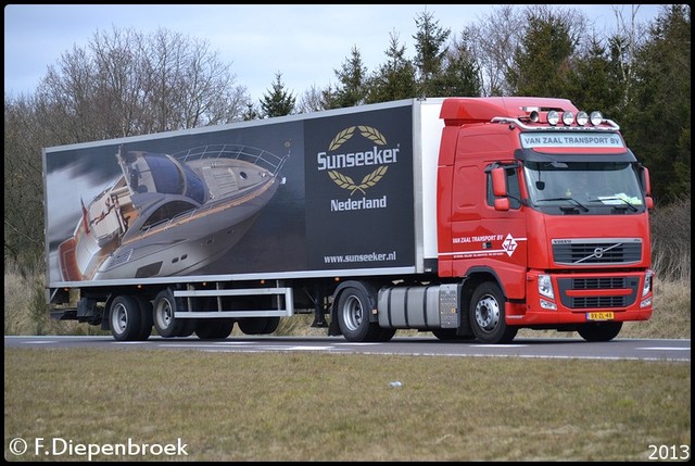 BX-ZL-48 Volvo FH Van Zaal Transport-BorderMaker Rijdende auto's