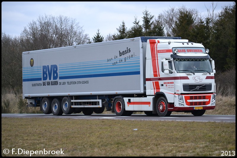BZ-BH-52 Volvo FH Gijs Suijker-BorderMaker - Rijdende auto's
