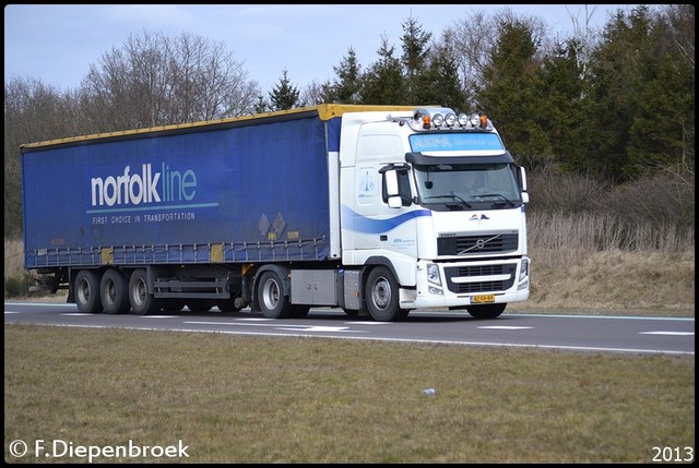 BZ-FH-89 Volvo FH ASPA-BorderMaker Rijdende auto's