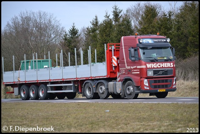 BZ-HJ-47 Volvo FH Wichers Schoonoord-BorderMaker Rijdende auto's