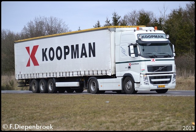 BZ-JZ-27 Volvo FH-BorderMaker Rijdende auto's