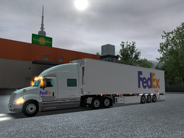 gts Prostar 6x4 FedEx + Chereau Technogram FedEx v GTS COMBO'S