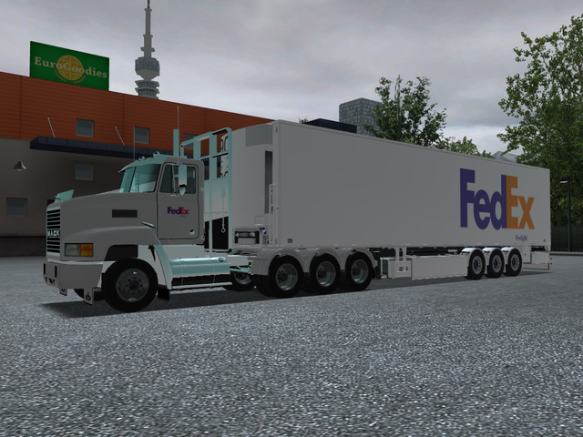 gts Mack 613 dc FedEx + Chereau Technogram FedEx v GTS COMBO'S