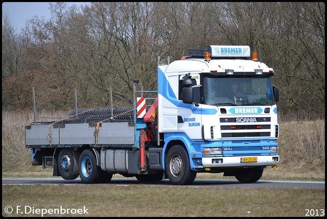 BH-ZS-36 Scania 114G 340 Bremer Burum-BorderMaker Rijdende auto's