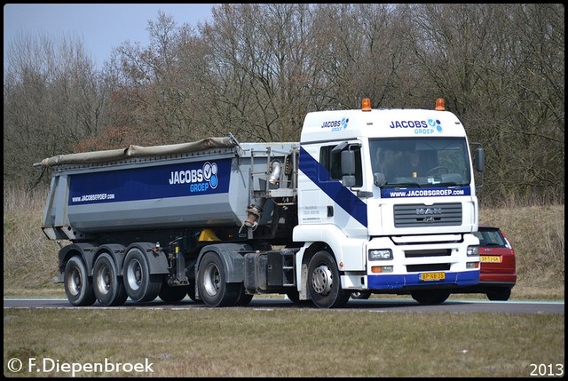 BP-NB-35 MAN TGA Jacobs Transport-BorderMaker Rijdende auto's