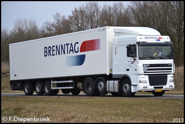 BR-LP-44 DAF XF95 Brenntag-BorderMaker Rijdende auto's