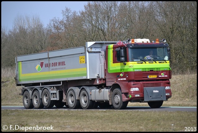 BR-ZT-37 DAF XF Van der Wiel - Drachten-BorderMake Rijdende auto's