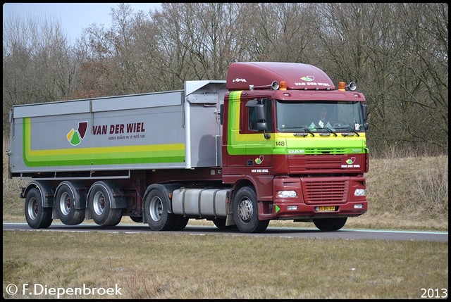 BS-BG-63 DAF XF Van der Wiel - Drachten-BorderMake Rijdende auto's