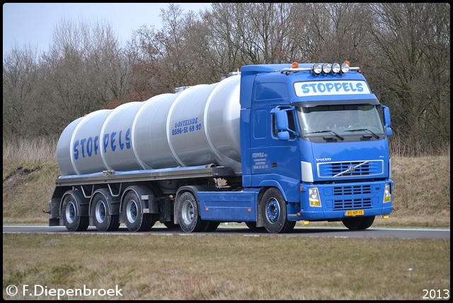 BS-HP-15 Volvo FH Stoppels-BorderMaker Rijdende auto's