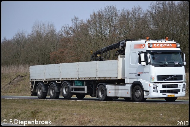 BS-XD-73 Volvo FH Oegema Transport-BorderMaker Rijdende auto's