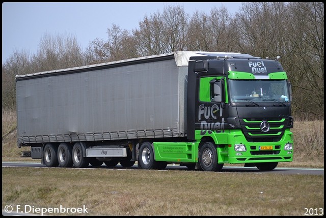 BX-PL-25 Mercedes Actros MP3-BorderMaker Rijdende auto's