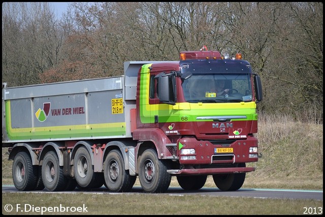 BX-RF-35 MAN TGX Van der Wiel-BorderMaker Rijdende auto's