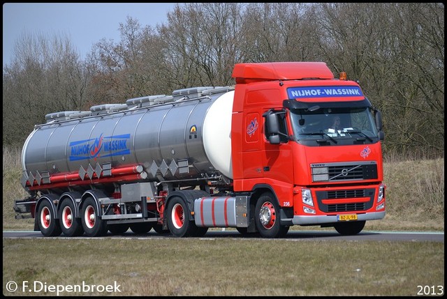 BZ-JL-98 Volvo FH Nijhof Wassink-BorderMaker Rijdende auto's