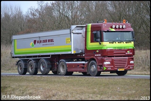 BZ-TL-46 DAF XF105 Van der Wiel - Drachten-BorderM Rijdende auto's