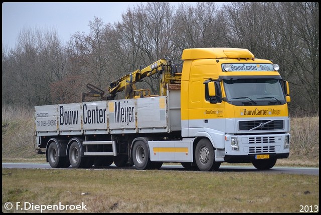 BS-DF-22 Volvo FH Bouwcenter Meijer-BorderMaker Rijdende auto's