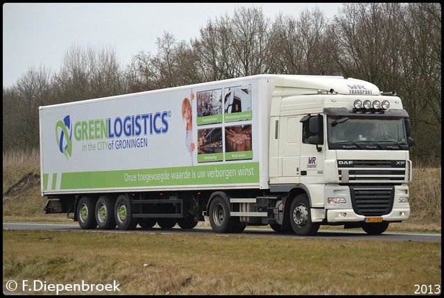 BS-ZX-55 DAF XF105 WR Transport-BorderMaker Rijdende auto's