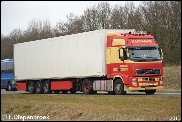 BT-TT-14 Volvo FH Kazemier-BorderMaker Rijdende auto's