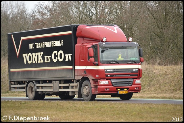 BV-BF-33 DAF CF Vonk en Co-BorderMaker Rijdende auto's