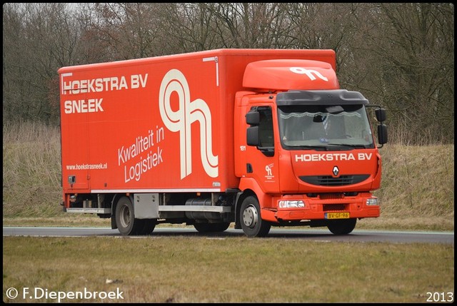 BV-GF-96 Renault Midlum Hoekstra Sneek-BorderMaker Rijdende auto's