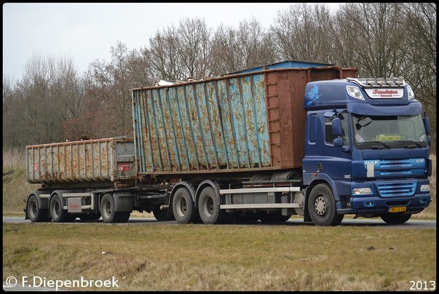 BV-JV-98 DAF CF Sandstra Bolsward-BorderMaker Rijdende auto's