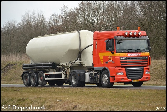 BV-XB-93 DAF 105 De Hondsrug BV-BorderMaker Rijdende auto's