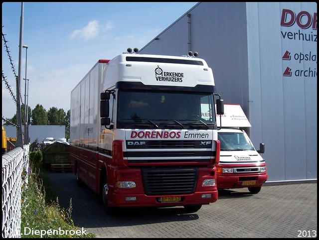 BP-HB-53 DAF XF SSC Dorenbos Emmen-BorderMaker 01-12-2012