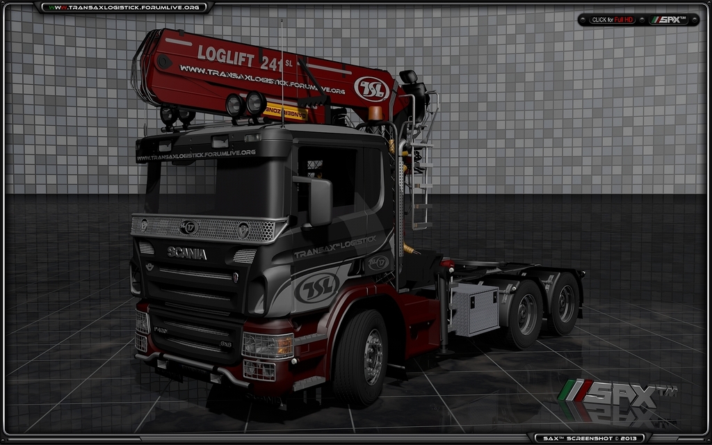 TSLâ„¢ Scania P420 6x6 1 - TSLâ„¢ HOLZ Transport