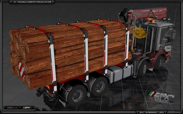 TSLâ„¢ Scania P460 8x4 3 TSLâ„¢ HOLZ Transport