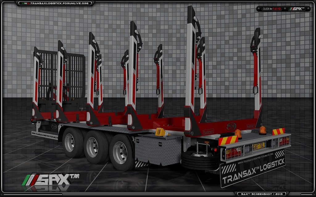 TSLâ„¢ Tandem Empty 2 - TSLâ„¢ HOLZ Transport