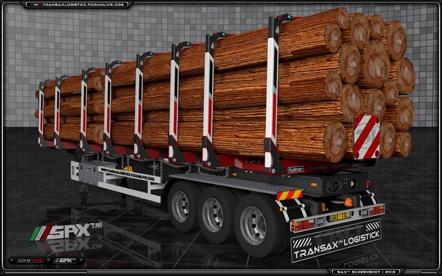 TSLâ„¢ Trailer Holz 2 TSLâ„¢ HOLZ Transport