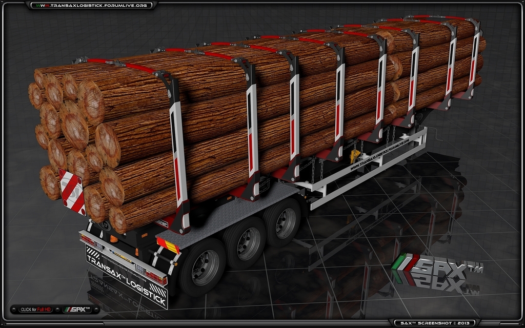 TSL™ Trailer Holz 3 - TSL™ HOLZ Transport