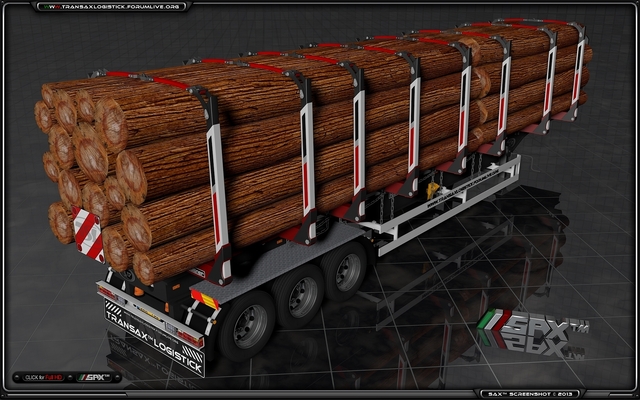 TSLâ„¢ Trailer Holz 3 TSLâ„¢ HOLZ Transport