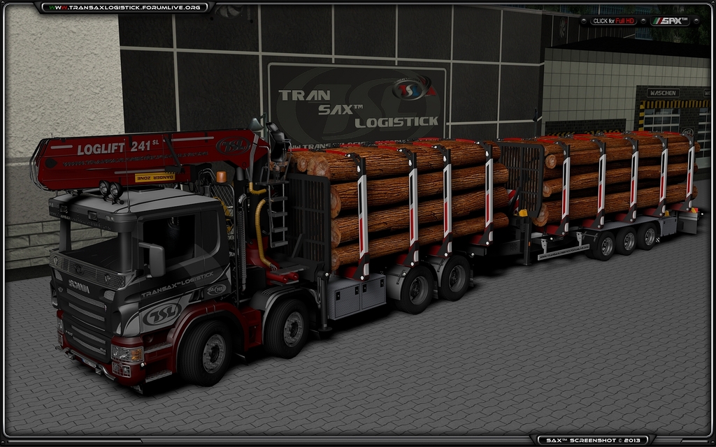 TSLâ„¢ Company 8x4 Full - TSLâ„¢ HOLZ Transport