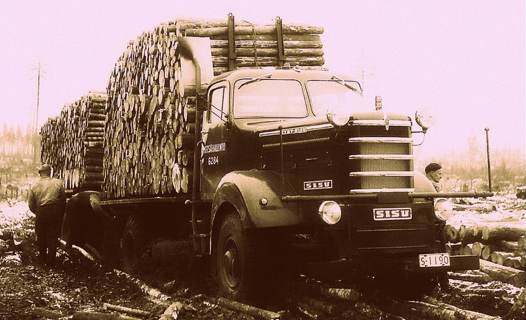 Sisu K-44ST in terrain - 