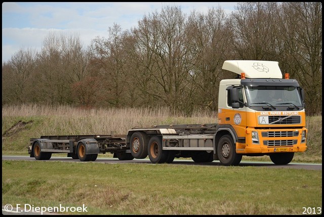 BL-VV-58 Volvo FM Knol Recycling-BorderMaker Rijdende auto's