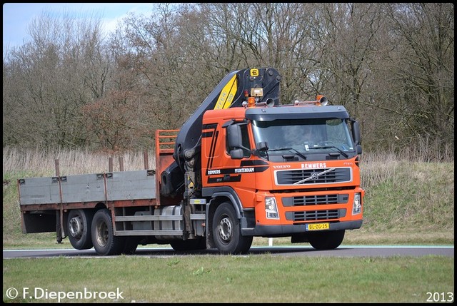 BL-ZG-25 Volvo FM Remmers Muntendam-BorderMaker Rijdende auto's