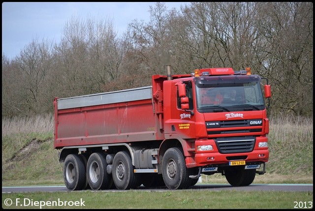 BN-LZ-01 Ginaf X4446TS M Rijdende auto's