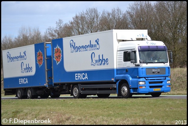 BR-HD-38 MAN TGA Bloemenhuis Lubbe NL-BorderMaker Rijdende auto's