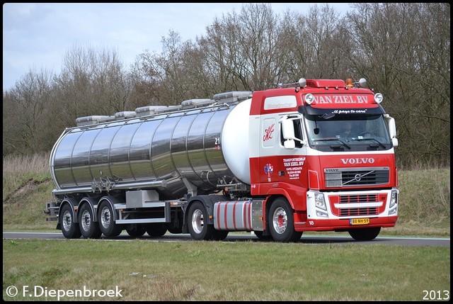 BX-NH-59 Volvo FH Van Ziel Transport-BorderMaker Rijdende auto's