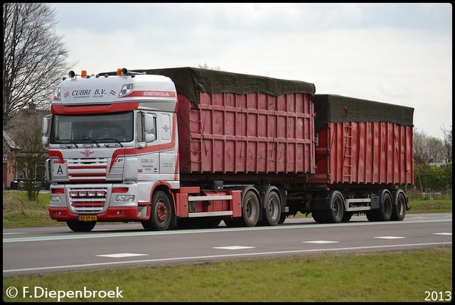 BX-XP-66 DAF XF105 Cubri Schoonebeek-BorderMaker Rijdende auto's