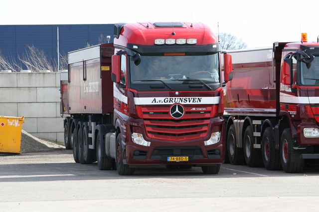 mb actros 74bbd5 v grunsven chauffeursdag milheeze 2013